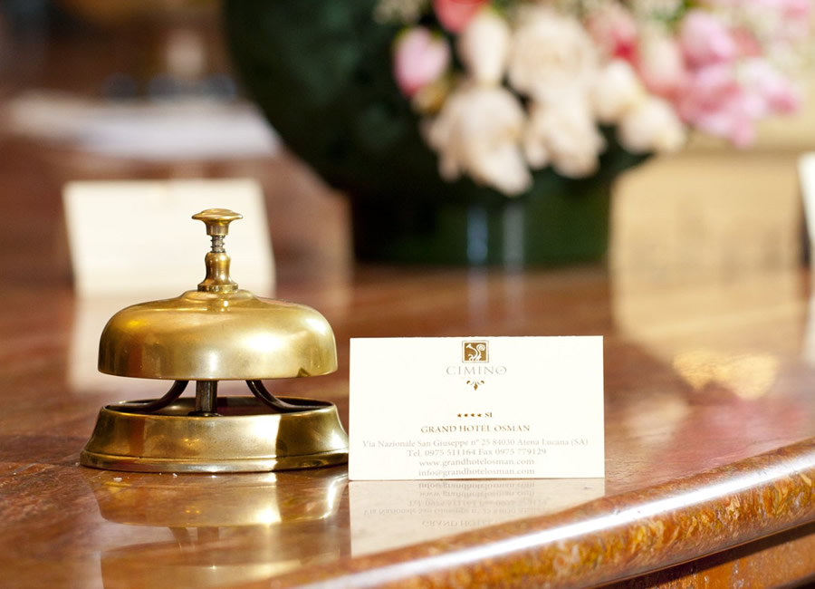 Reception del Grand Hotel Osman