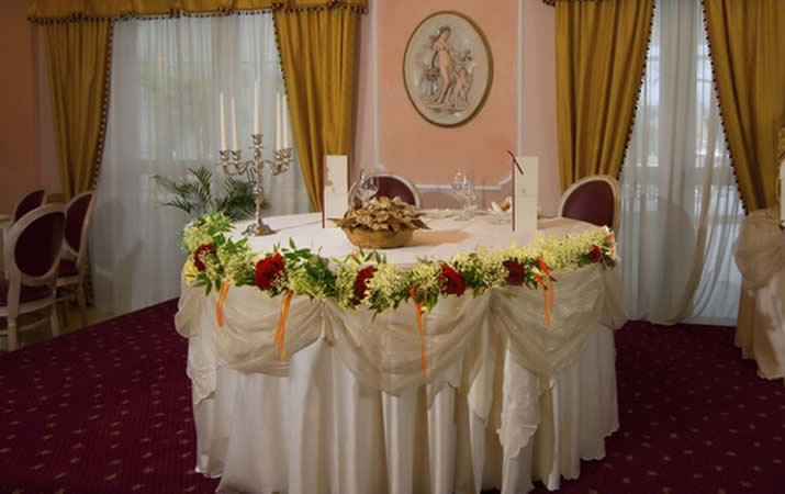 Tavolo degli sposi